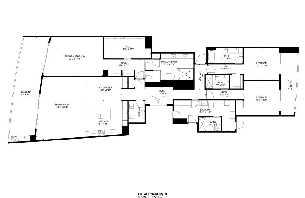 schematic floorplan